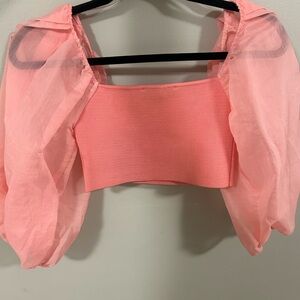 Chic Pink Women's Top